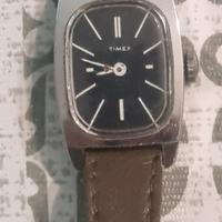 Orologio Timex nero e marrone