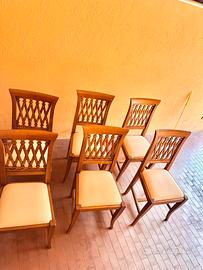 Sedie antiche in legno