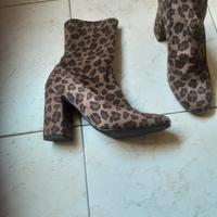 Stivaletti Animalier Pittatello donna tg 38 nuovi