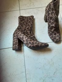 Stivaletti Animalier Pittatello donna tg 38 nuovi