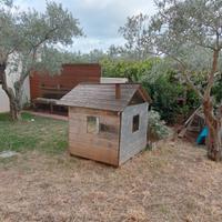 Casetta x giardino in legno