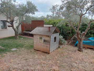 Casetta x giardino in legno