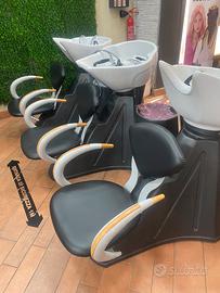 Lavaggi e poltrone parrucchiera