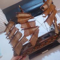 modello di nave della fregata Spagnola ano 1780