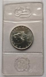 500Lire argento  - anno internationale della pace