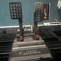 Pedaliera Asetek Invicta 2 pedali + acc. Perfetta