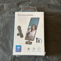 Microfono Wireless per Smartphone (Usb C)