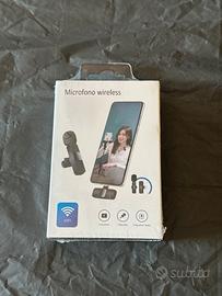 Microfono Wireless per Smartphone (Usb C)