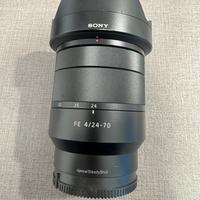 Obiettivo Sony 24 - 70 f4.0 full frame zeiss