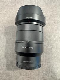 Obiettivo Sony 24 - 70 f4.0 full frame zeiss