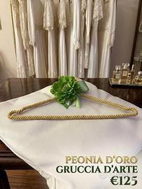 Gruccia d'Arte "Peonia d'Oro"