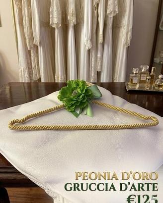 Gruccia d'Arte "Peonia d'Oro"
