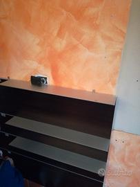 parete in legno boaserie 