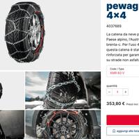 Catene da neve SUV 4x4 Pewag BRENTA-C