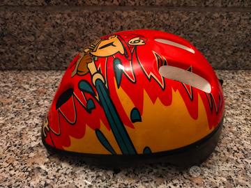 Caschetto bicicletta bambino pompiere