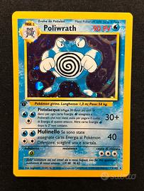 Pokemon Poliwrath 13/102 Set Base ITA 1 edizione