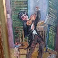 pittura olio su tela 