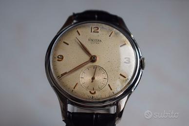 Orologio vintage Unitas - Cassa oversize 37mm