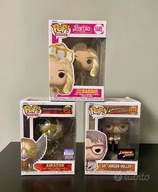 Lotto Funko Pop! Barbie, Airazor, Dr. Voller
