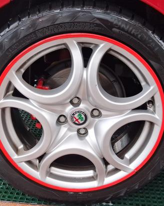 cerchi 17 pollici alfa mito
