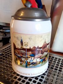 Boccale birra con coperchio 