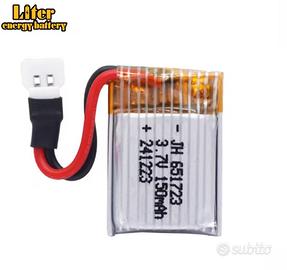 Aereomodello RC Batterie 3.7V 150mAh