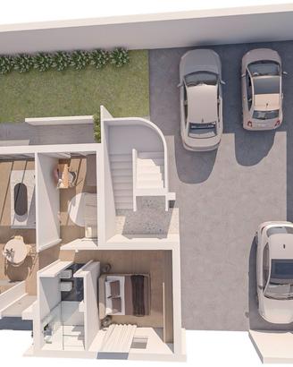Nuovo Trivano con Giardino Privato