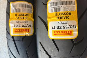 Coppie di gomme Diablo Rosso