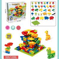 Pista biglie costruzioni stile mattoncini lego 168