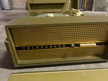 Telefunken giradischi valigia