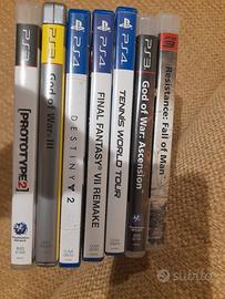 psa4 più giochi ps4 e ps3 vedi foto
