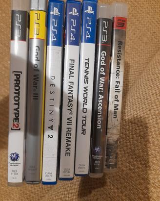 psa4 più giochi ps4 e ps3 vedi foto