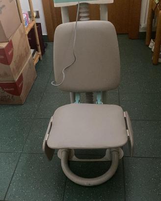 Sedia per doccia a batteria