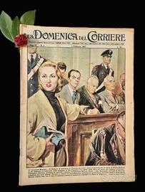 La Domenica del Corriere 3 febbraio 1957 Montesi