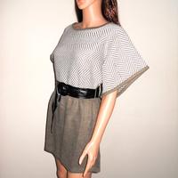 Abito in Maglia Lana CASHMERE con cintura Tg. M/L