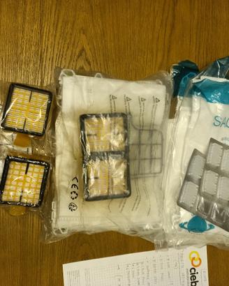 Sacchi e filtri folletto VK135 e VK140