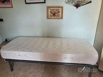 Letto singolo: rete + materasso 