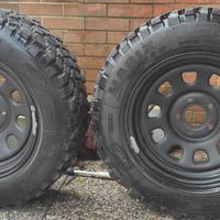 cerchi scampanati 4x4  e gomme