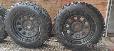 cerchi scampanati 4x4  e gomme