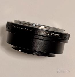 Adattatore lenti  Sony-Canon