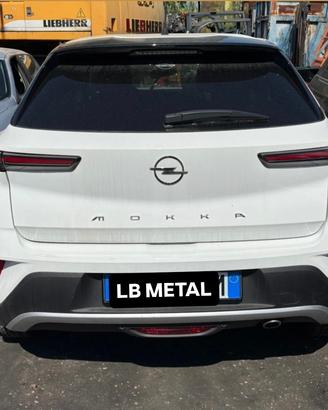 Ricambi Opel mokka 2023 portellone post paraurti p