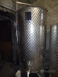 Serbatoio/ vasche acciaio inox per vino