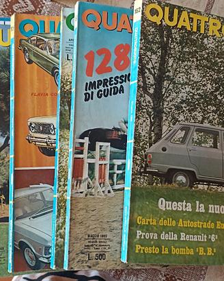 riviste quattroruote anno 1969