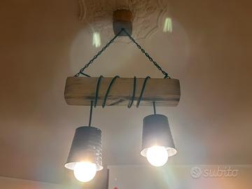 Lampada a sospensione artigianale – design unico