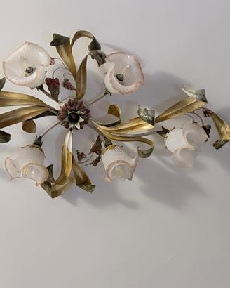 Plafoniera Lampadario da Soffitto Classico 6 luci