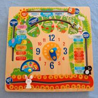 calendario didattico legno mesi giorni meteo