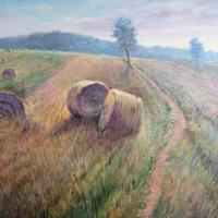 Paesaggio impressionista 50x70 olio su tela