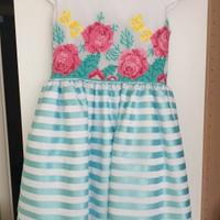 Abito cerimonia bambina 10-12 anni 