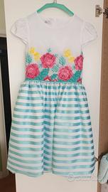 Abito cerimonia bambina 10-12 anni 