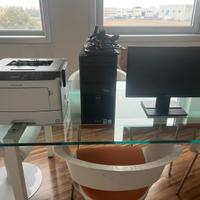 PC Desktop - Monitor Acer - Stampante Lexmark